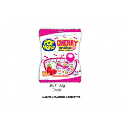 PIRULITO POP MANIA CHERRY RICLAN 1X40X60G